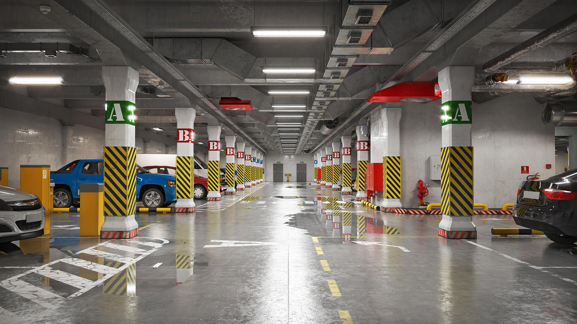 Underground parking